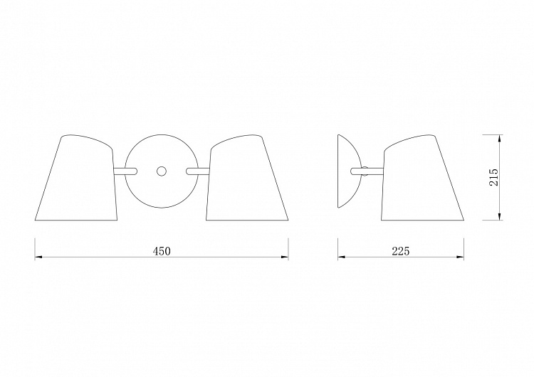 Бра Freya Nordic FR5127WL-02B
