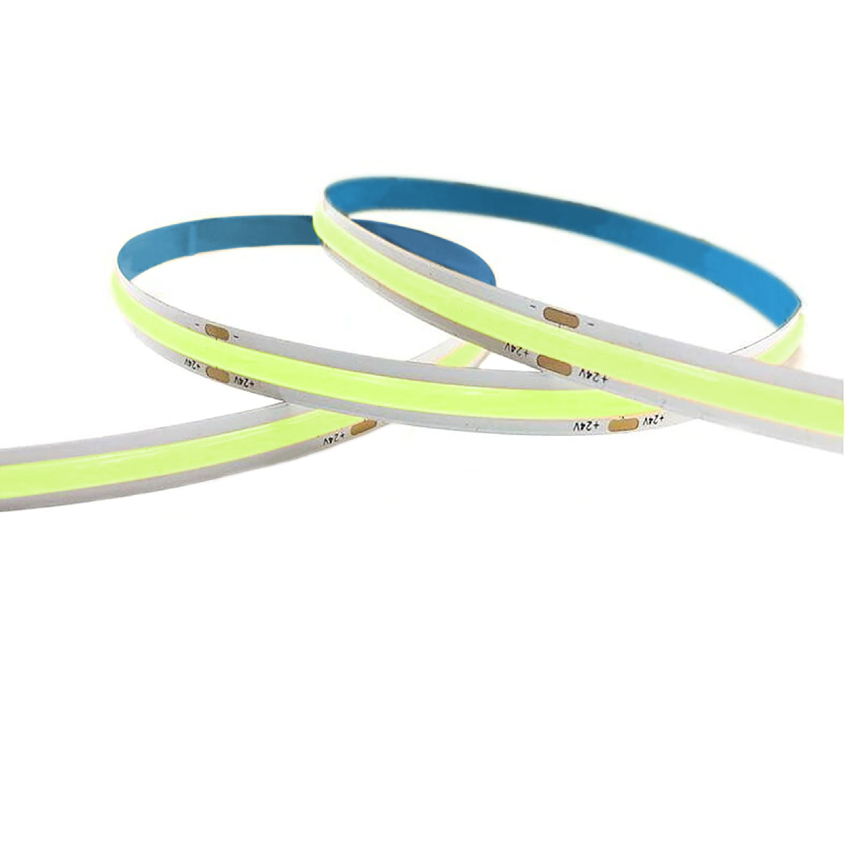 Светодиодная лента Apeyron 24В 14Вт/м COB, 512д/м IP20 5м зеленая 00-367