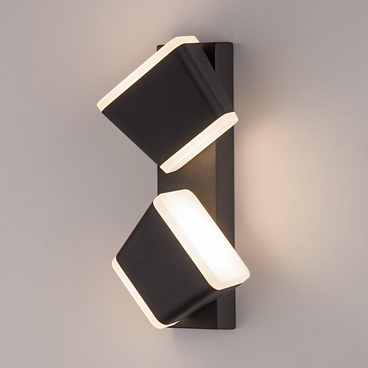 Уличный настенный светодиодный cветильник Elektrostandard 1522 Techno Led Bell черный 4690389131943