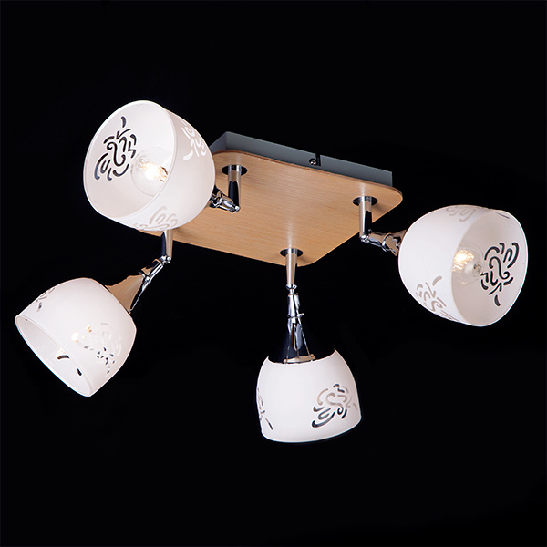 Спот Eurosvet Савой 20051/4 светлое дерево