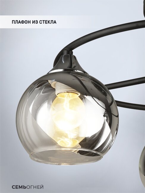 Потолочная люстра Wedo Light Rumo WD3527/3C-BK-CR-CL