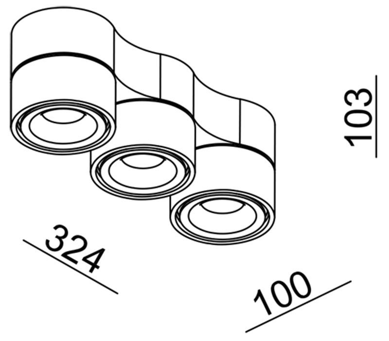 Накладной спот Deko-Light Uni 348210