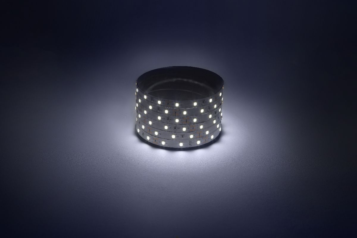 Светодиодная лента Эра 12В 2835 4,8Вт/м 6500K 5м IP20 LS2835-4,8-60-12-6500K-IP20-1 year-5m Б0035586