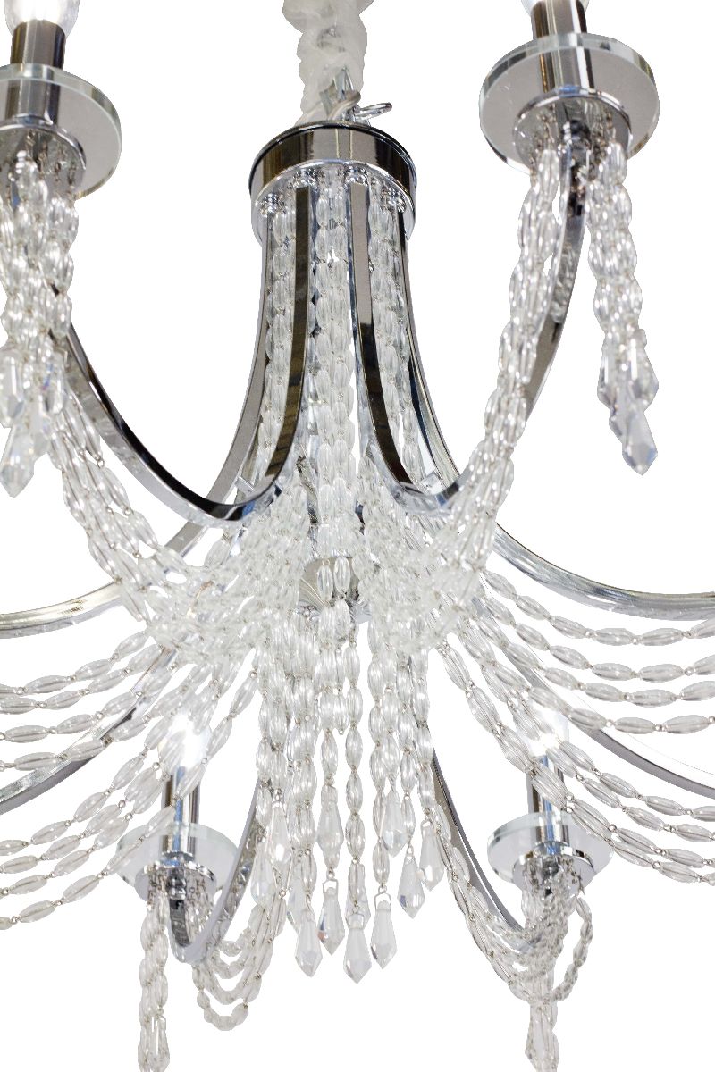 Подвесная люстра AM Group VIORE SP8 Chrome