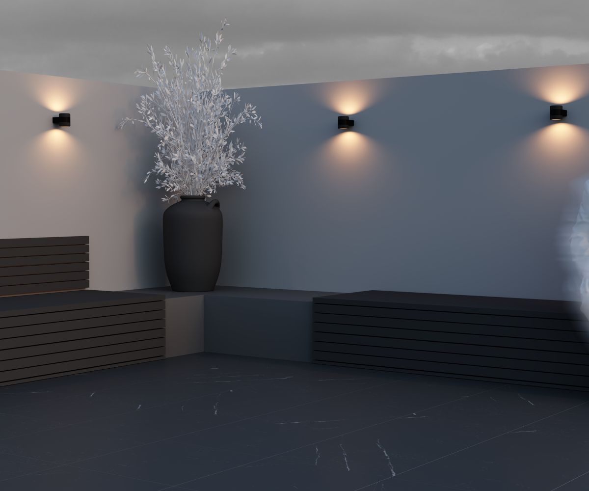 Уличный настенный светильник Maytoni Orbit O490WL-L6B3K