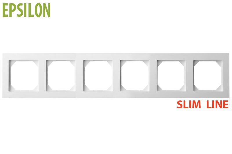 Рамка шестиместная Liregus Epsilon 28-0426