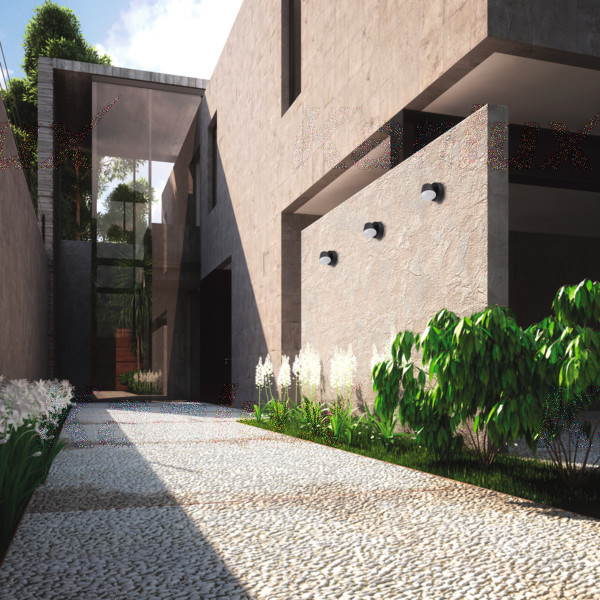 Уличный настенный светильник Kanlux Dromi Led EL-1 7W-GR 32530