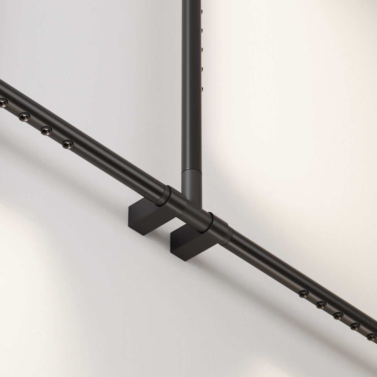 Т- образный коннектор для штанговой системы Maytoni Axity CA007TC-B