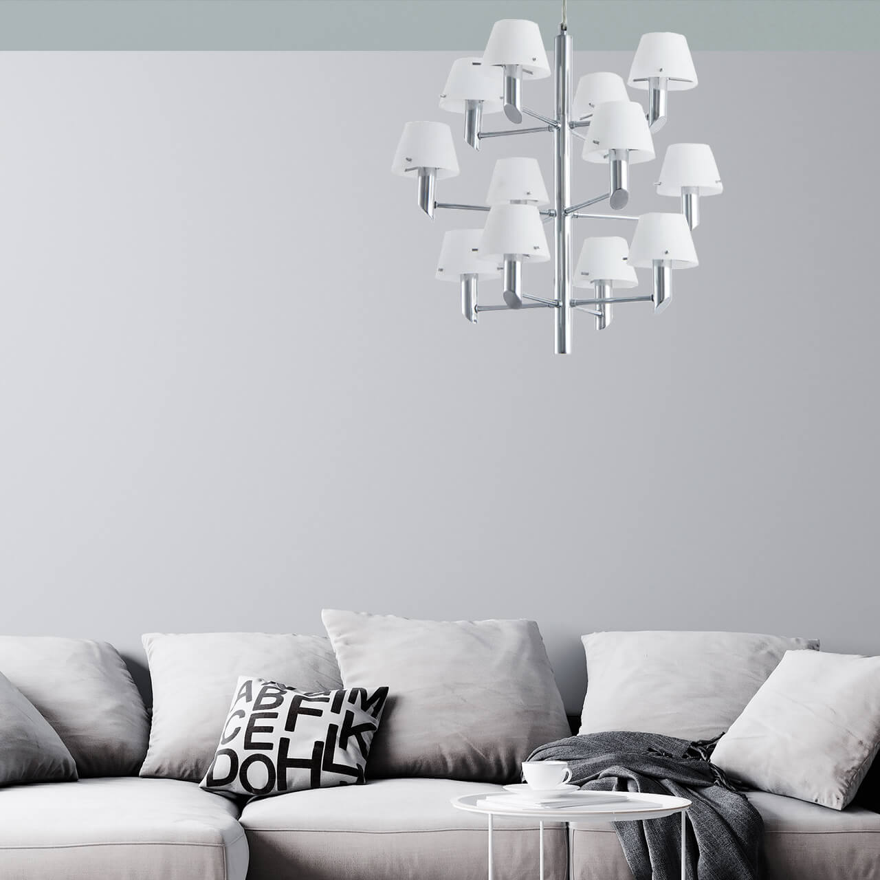 Подвесная люстра Divinare 1680/02 LM-12