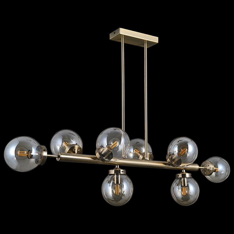 Люстра на штанге Illumico IL0008-8PSQ-79 AB