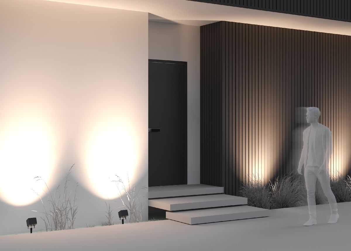 Ландшафтный светильник Maytoni Ares O309FL-L18B3K