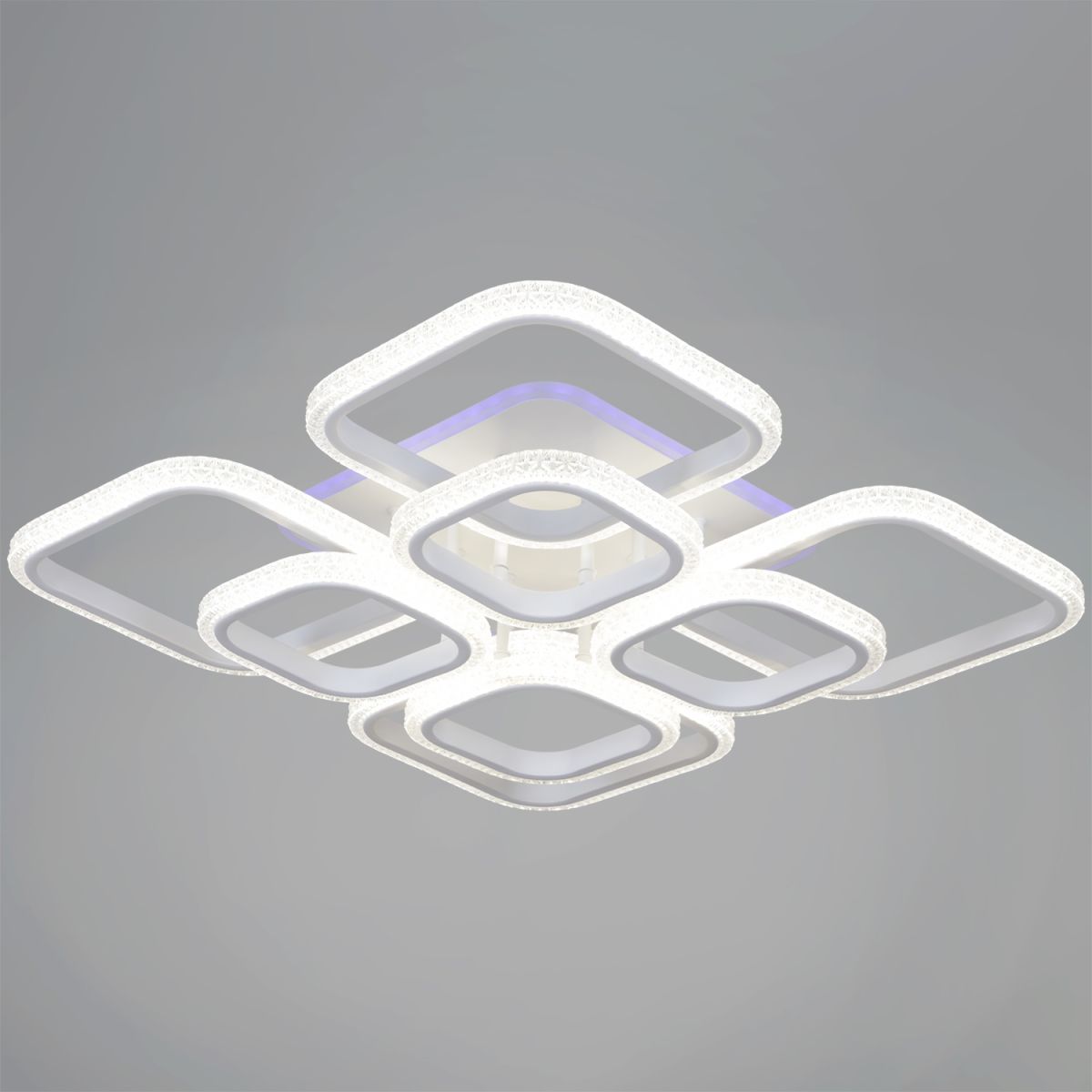 Потолочная люстра Reluce 06335-0.3-4+4B WH (RGB)