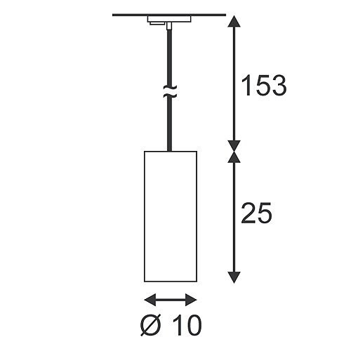 Трековый светильник SLV Commo 143904