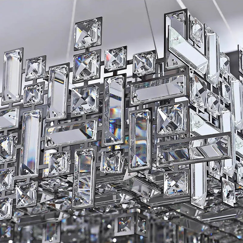 Подвесная люстра Delight Collection P7838-W50 chrome