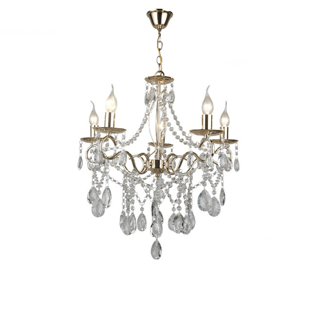 Подвесная люстра Wedo Light Rollo WD3544/5H-FGD-CL