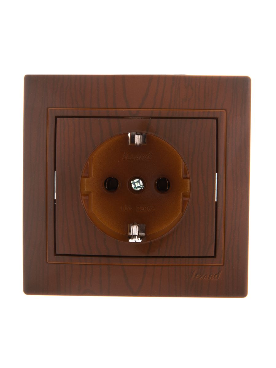 Розетка с/з Lezard Mira 701-0801-122