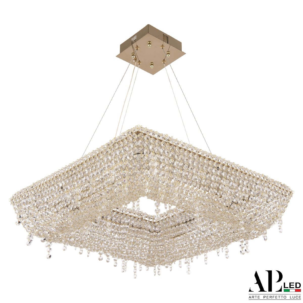 Подвесная люстра Arte Perfetto Luce Rimini S503.0.60.B.4000.Gold