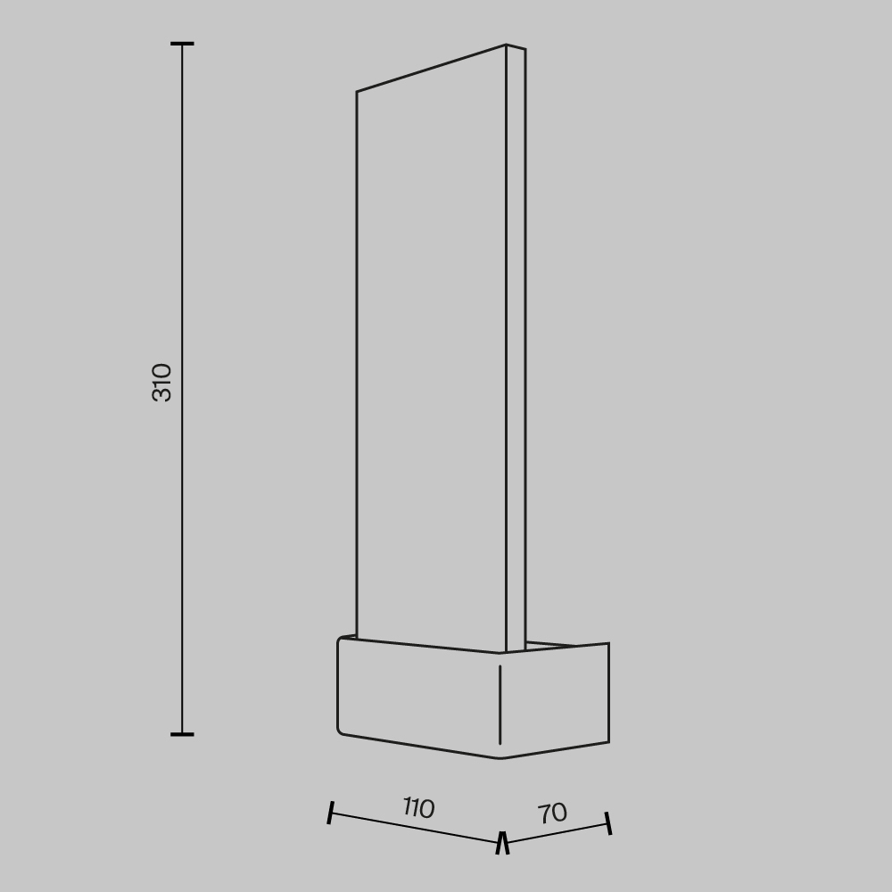 Настенный светильник Maytoni Ornate MOD318WL-L3CH3K