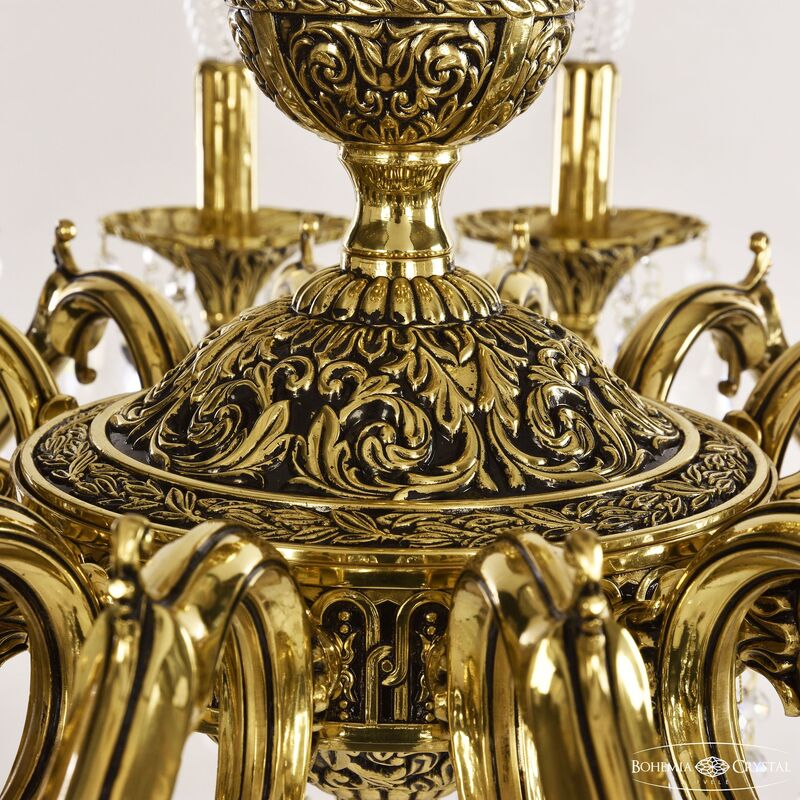 Подвесная люстра Bohemia Ivele Crystal Verona 72102/16/300 B GB