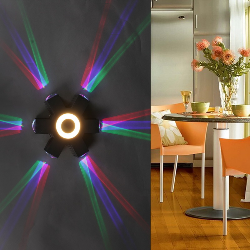 Архитектурный светильник Reluce 08231-9.2-007U LED4W+6*3W RGB BK