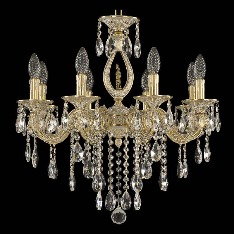 Подвесная люстра Bohemia Ivele Crystal Florence 71401/8/175 B GW FH1S