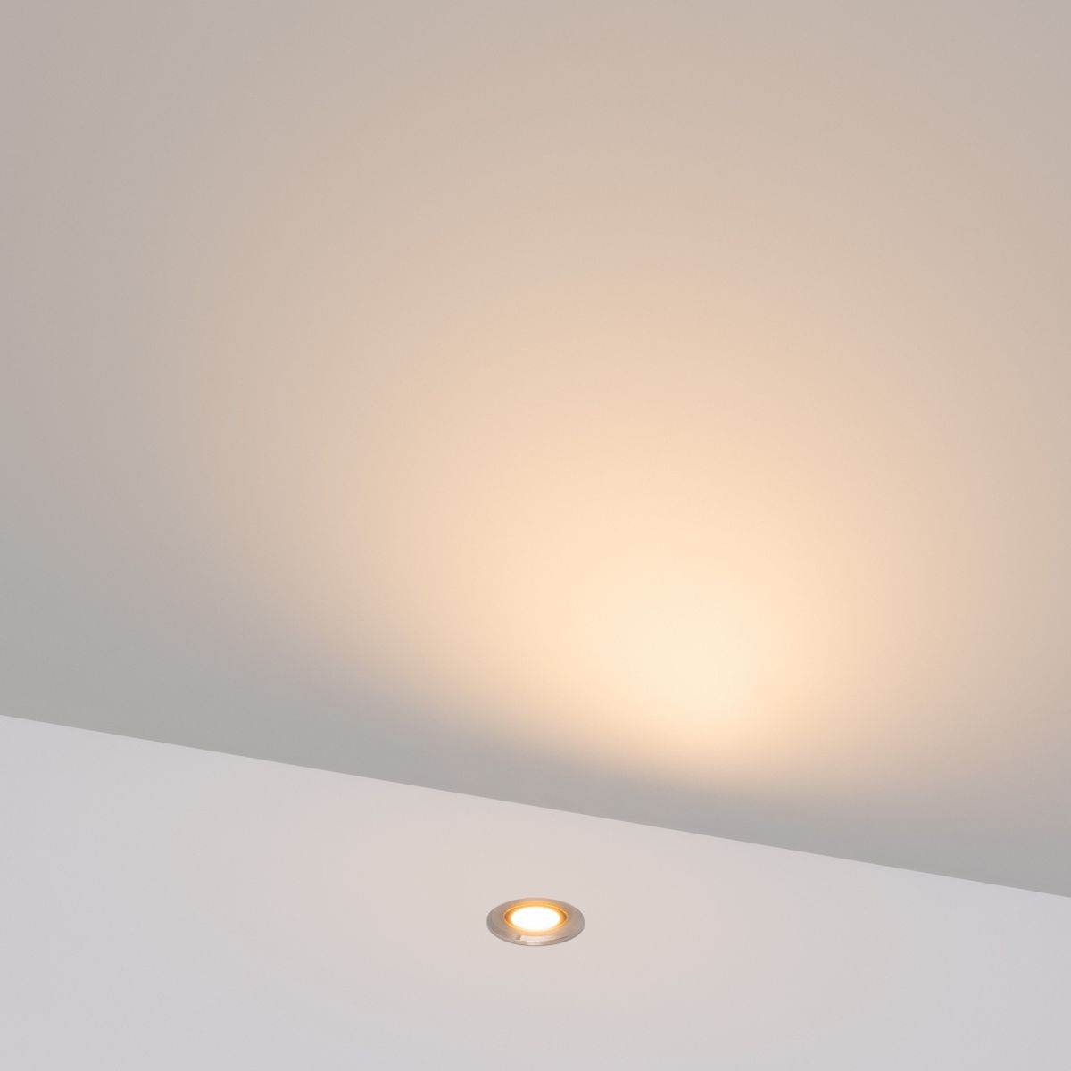 Светильник Arlight ART-PELURU-GROUND-R23-1W Warm2700 (SL, 100 deg, 24V) (IP67 Металл) 057843