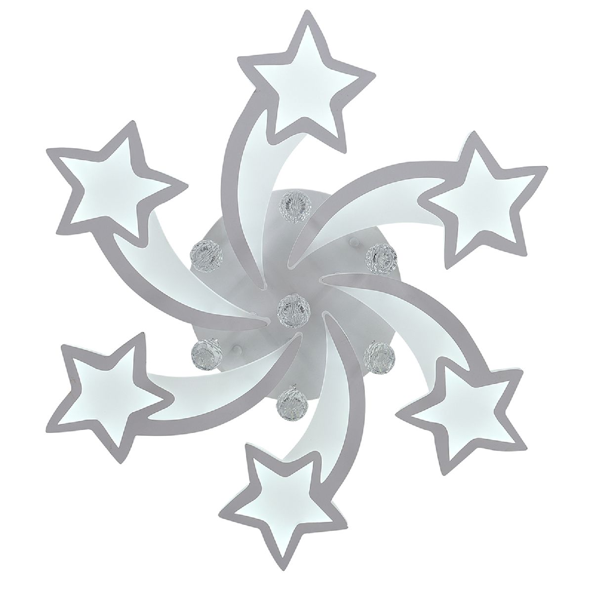 Потолочная светодиодная люстра Natali Kovaltseva Star LED LAMPS 81239