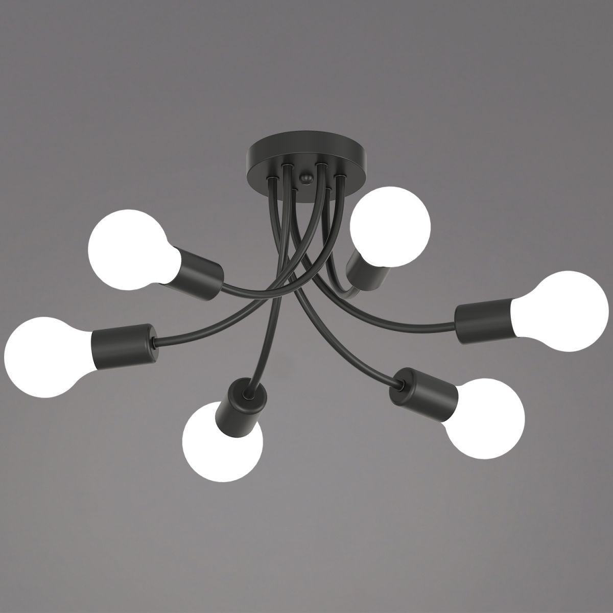 Потолочная люстра Reluce 01730-0.3-06 BK