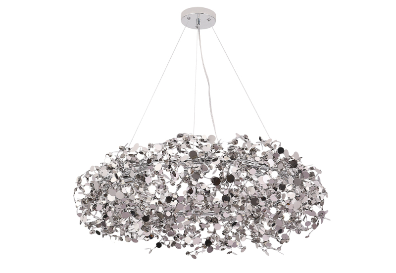 Подвесная люстра Crystal Lux GARDEN SP16 D800 CHROME