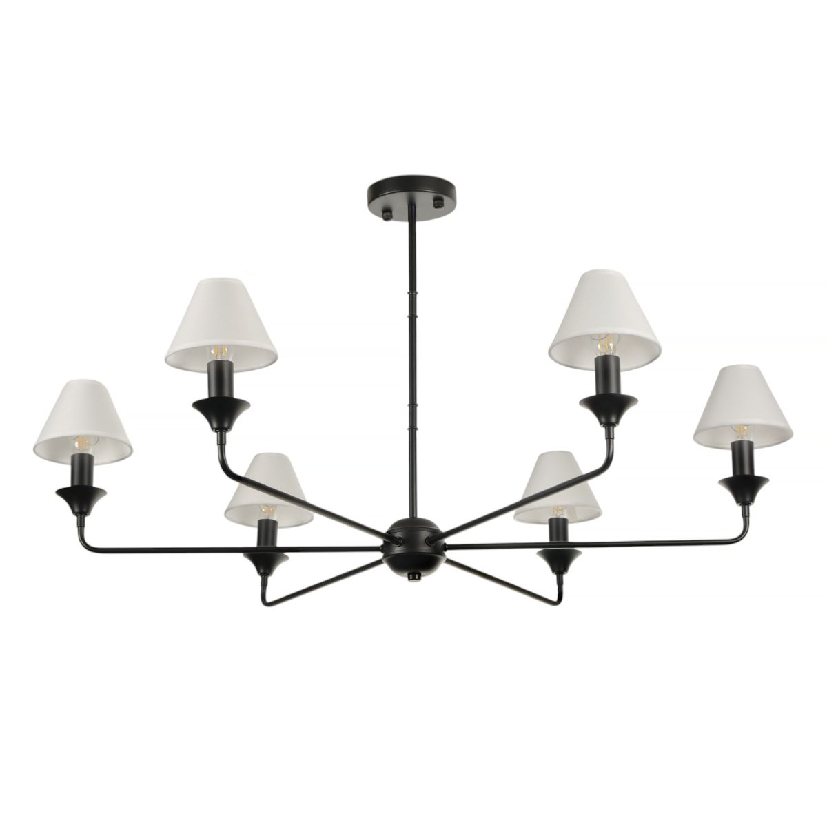 Люстра на штанге Myfar Leon MR2400-6C