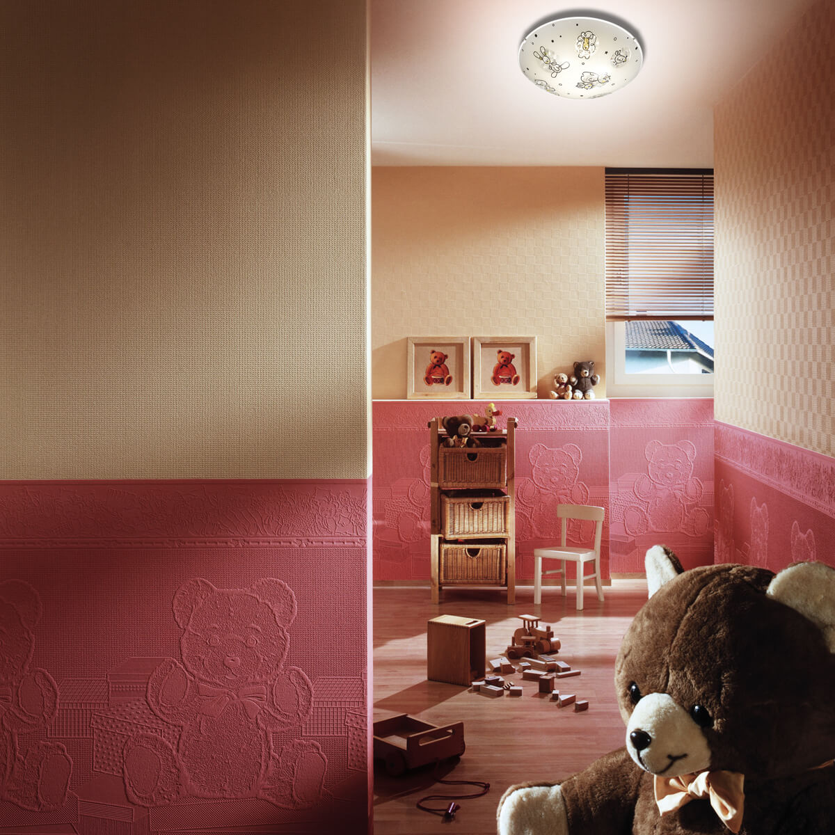 Настенно-потолочный светодиодный светильник Sonex Atila 2069/BL