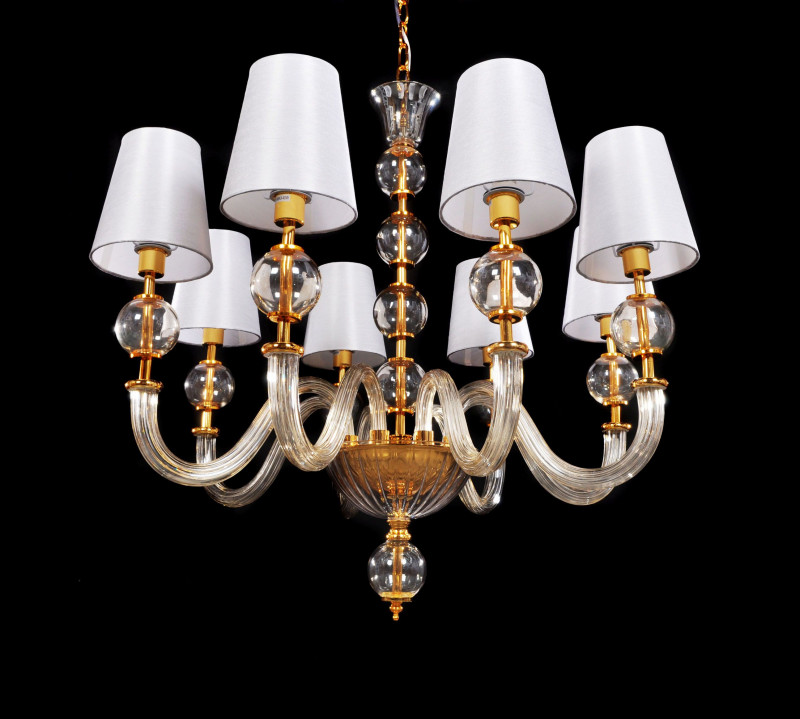 Подвесная люстра Lumina Deco Stefanea LDP 5012-8 WT