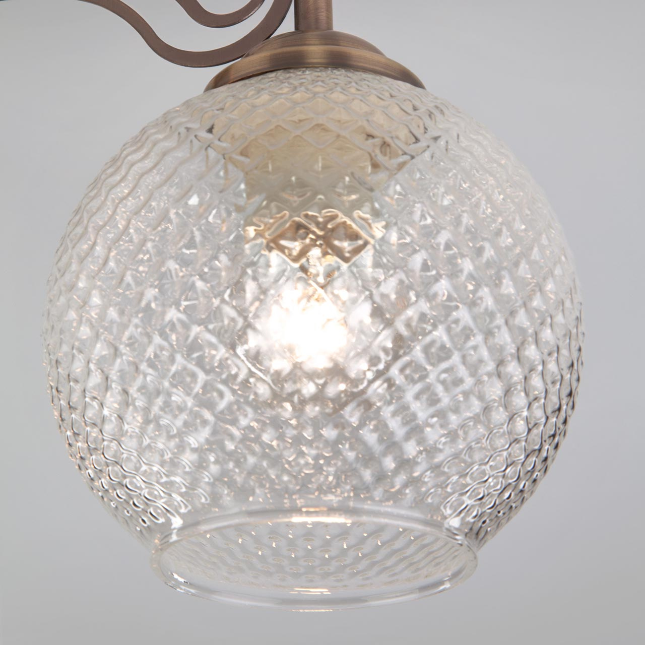 Потолочная люстра Eurosvet Kristin 30139/3 античная бронза