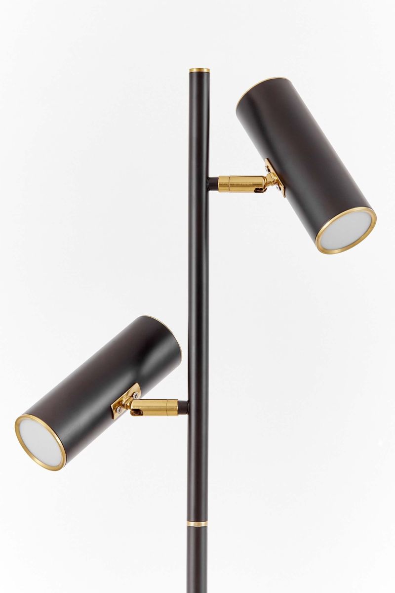 Торшер Lumina Deco Mira LDF 7731-2 BK+MD