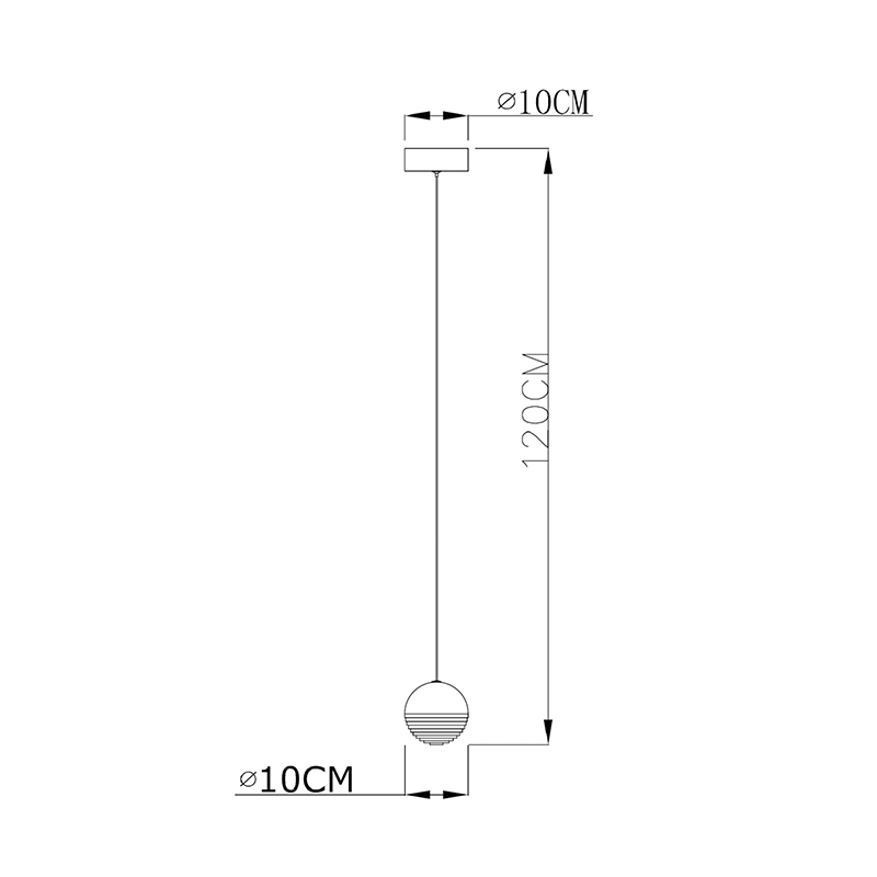 Подвесной светильник Zumaline DORIS MD1703-1