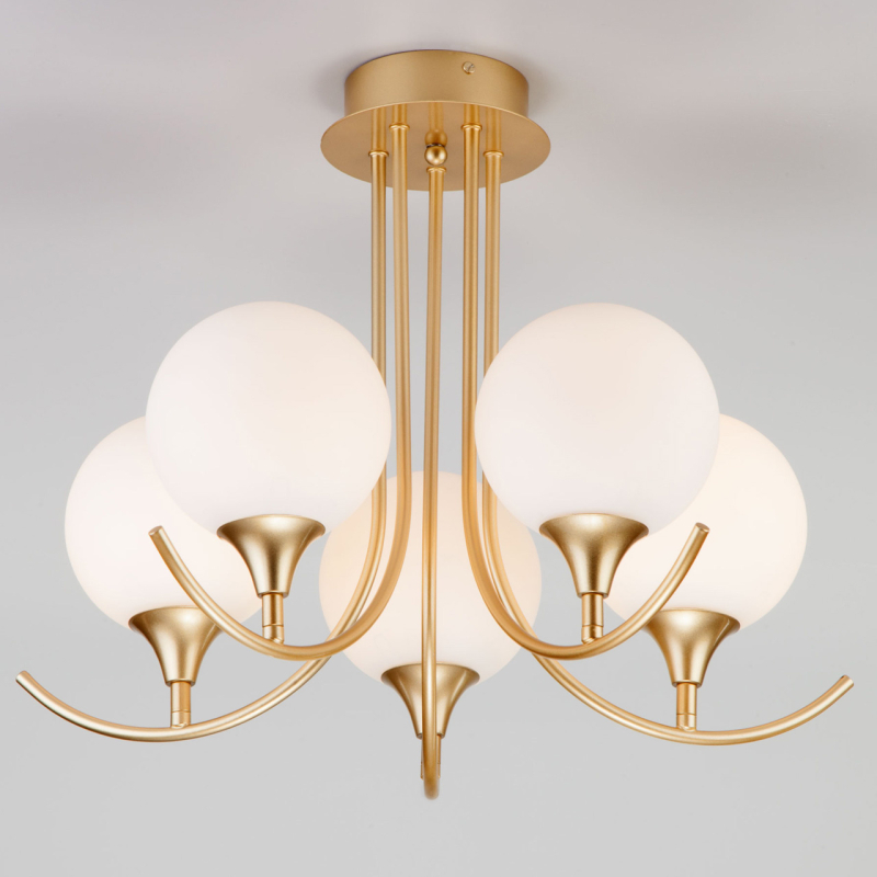 Потолочная люстра Eurosvet Moon 70101/5 золото