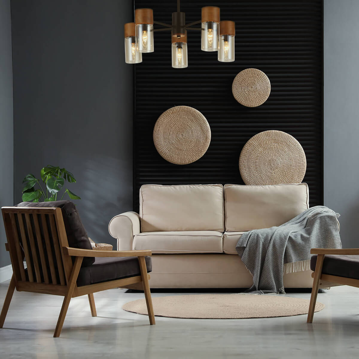 Люстра на штанге F-Promo 2633-5P