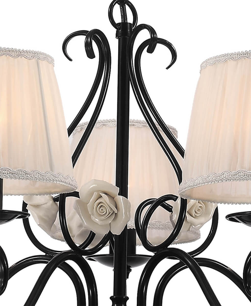 Подвесная люстра Lumien Hall Летисия H17079/5GBK