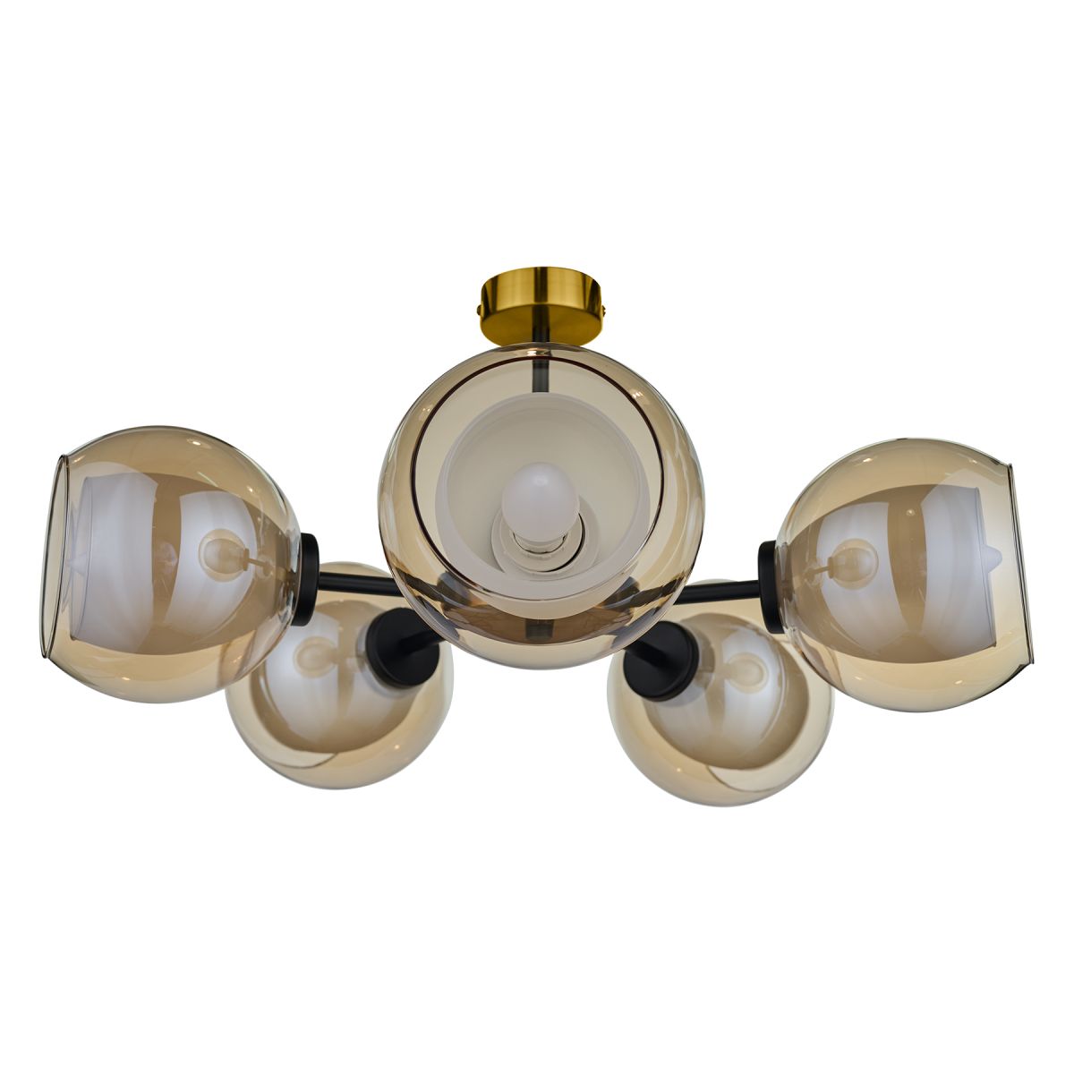 Люстра на штанге 33 Идеи CHN800S.05.17BL.PA-S12AM