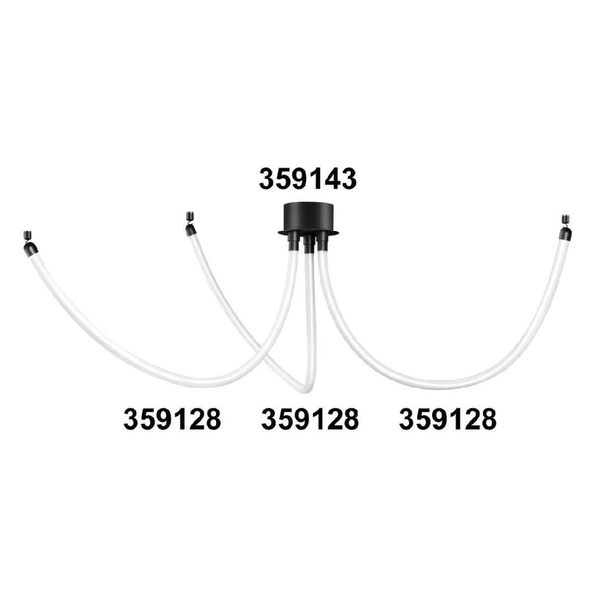Светодиодный гибкий неон Novotech Ramo 170-265В 14Вт 3000K 1м IP20 359128
