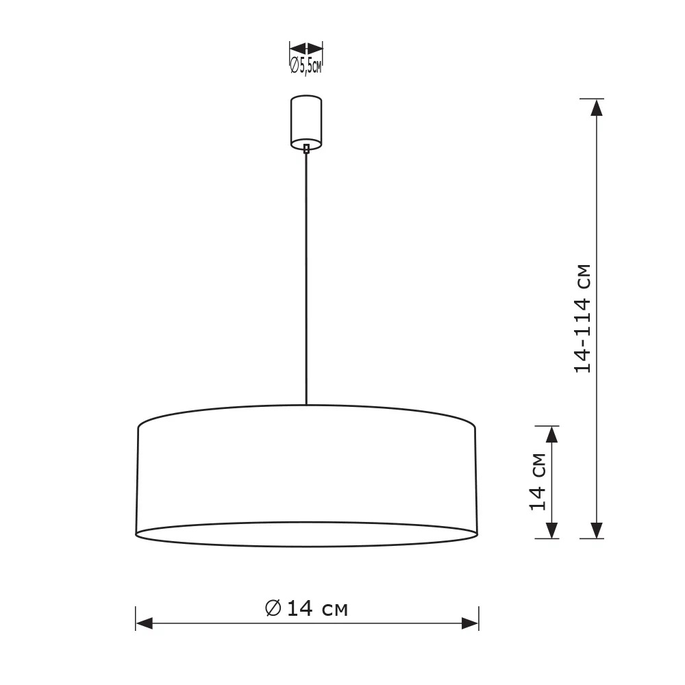 Подвесной светильник LightHall Moon S LH052093