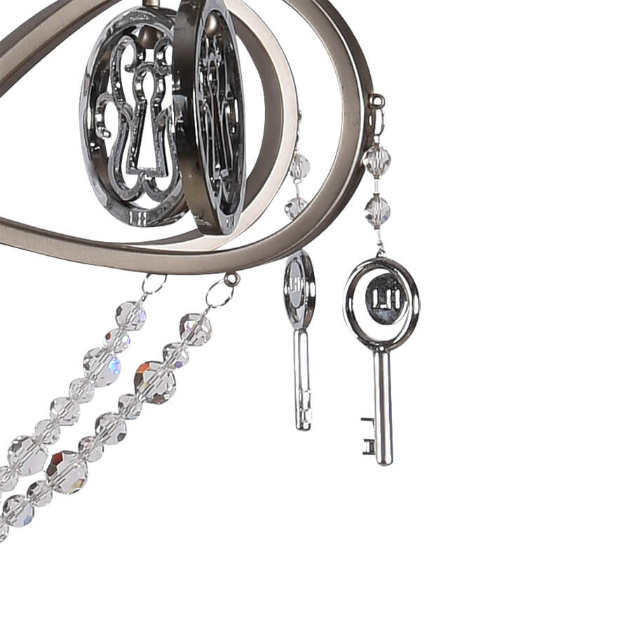 Подвесная люстра Lumien Hall Орабель 2036/8H-SNCR-CL