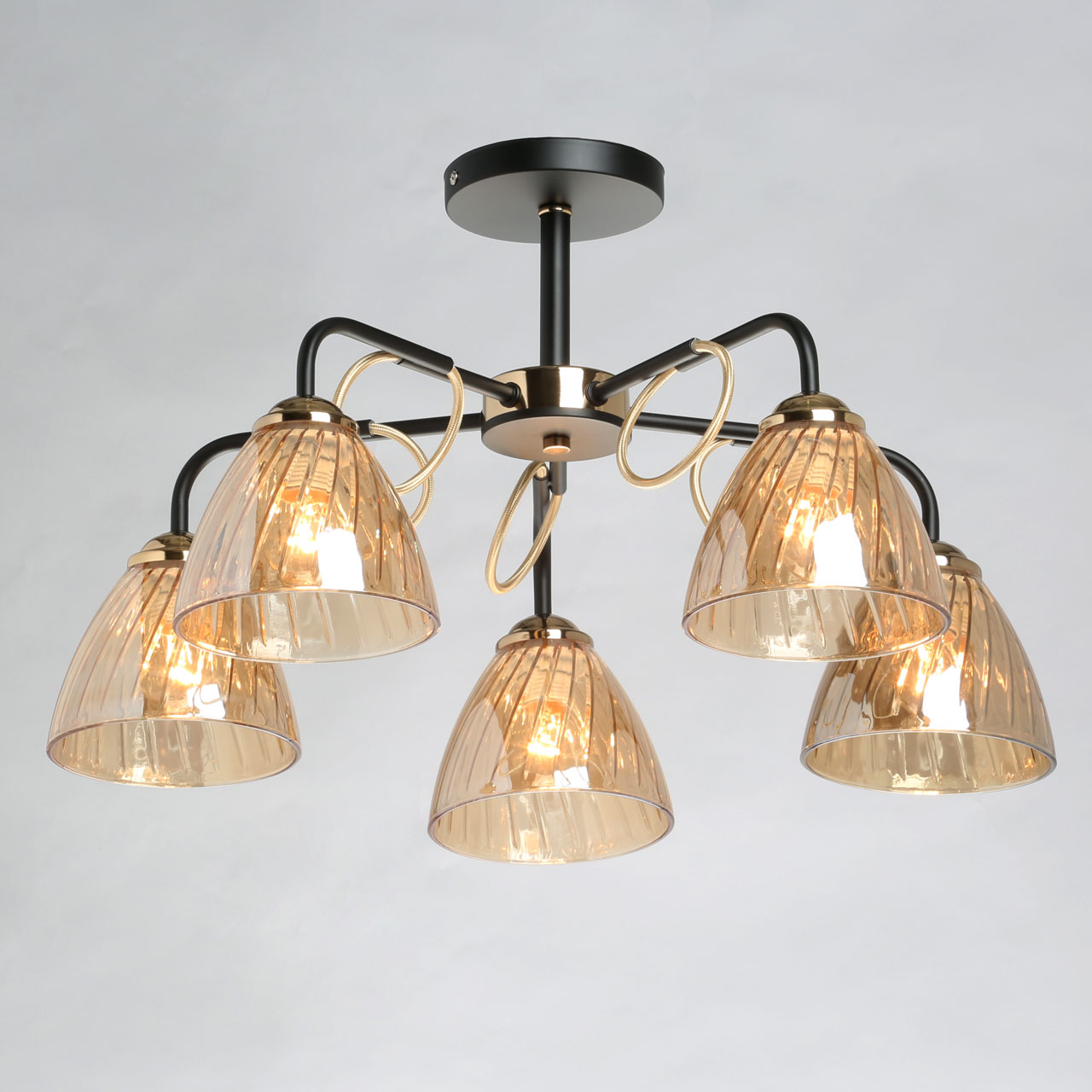 Люстра на штанге De Markt Альфа 324017905