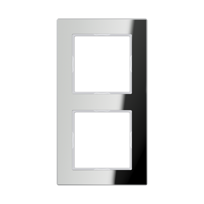 Рамка двухместная Jung AC582GLSI