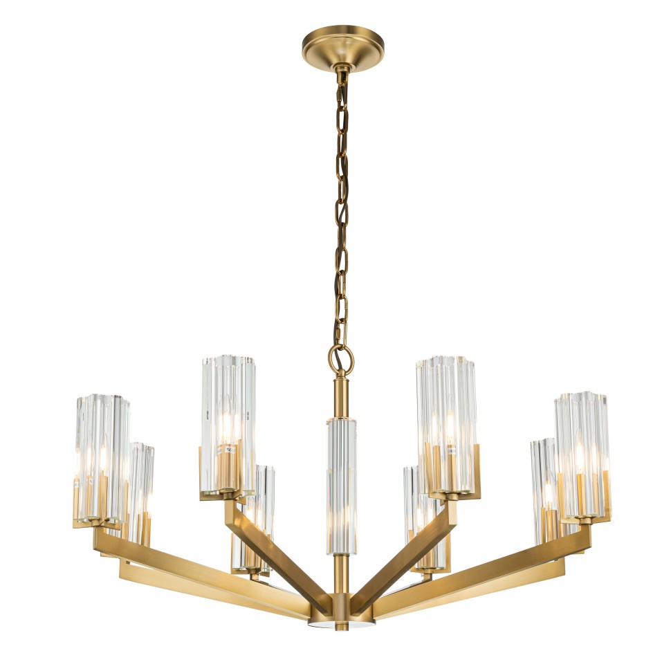 Подвесная люстра Belfast Malone 6035-8 BR CL