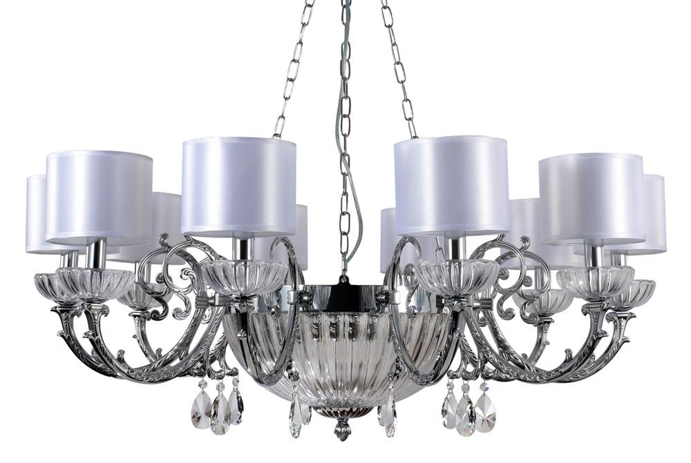 Подвесная люстра Crystal Lux Carino SP10+3 Chrome