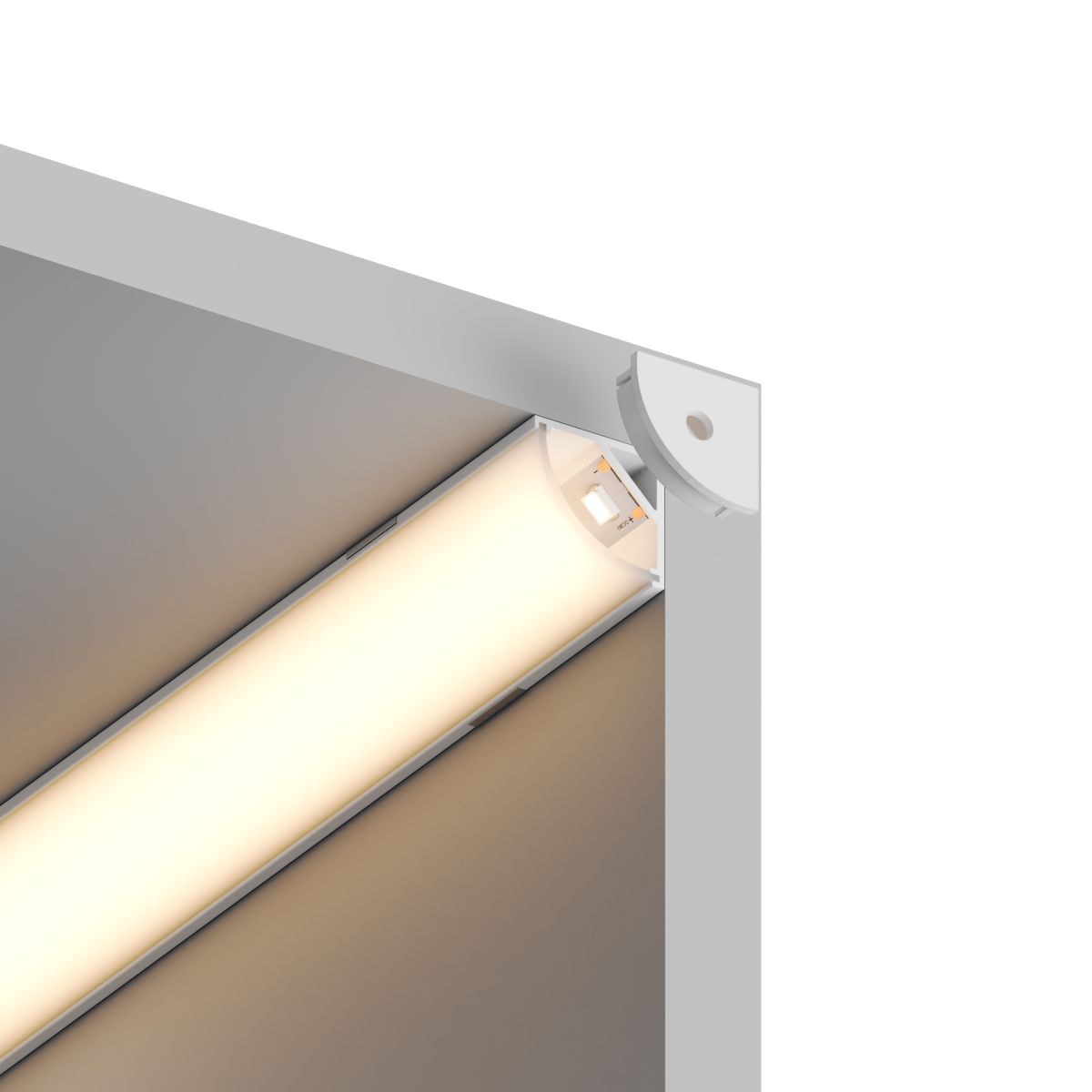 Накладной угловой внутренний профиль для светодиодной ленты Hesby Lighting Line HSBL_0197