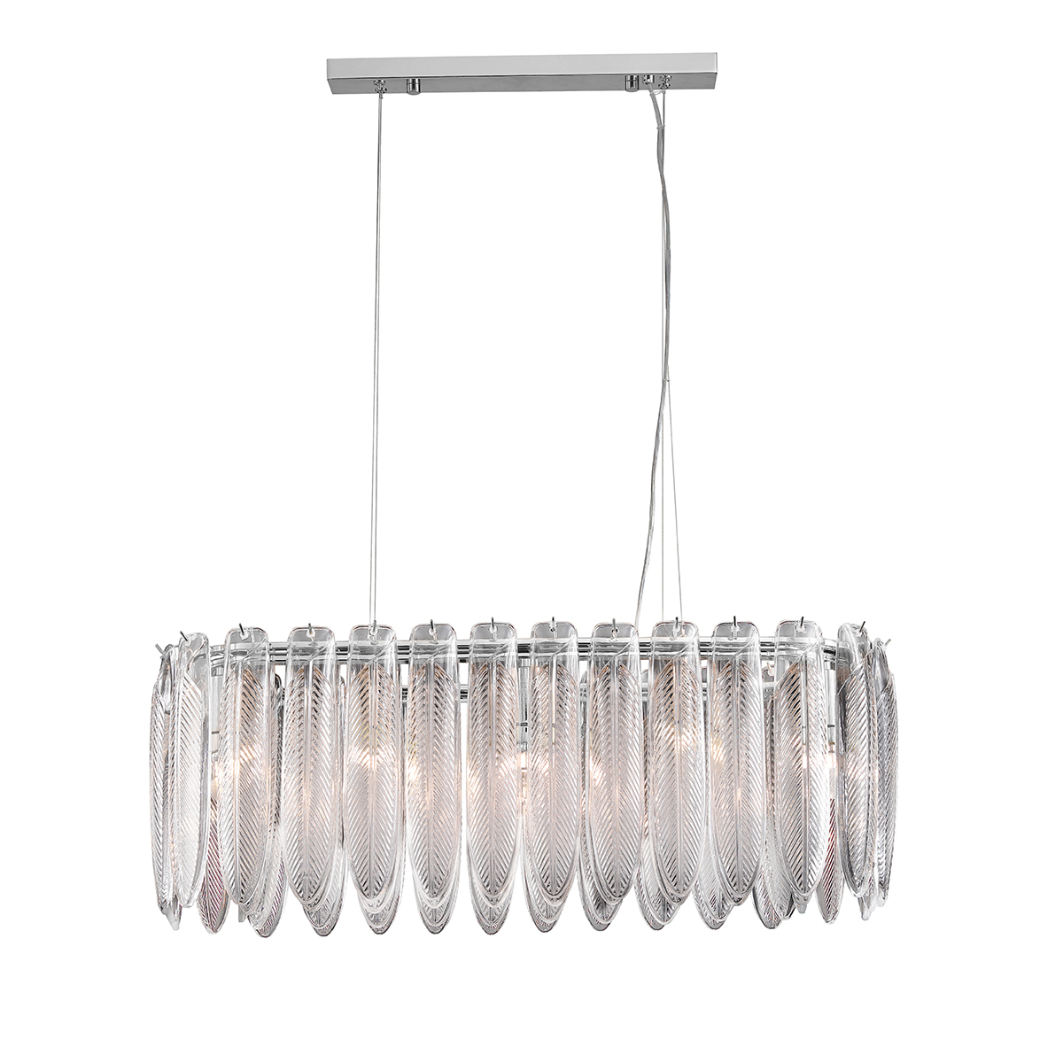 Подвесная люстра Delight Collection MD22027002 MD22027002-L82 chrome