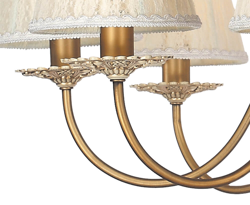 Подвесная люстра Lumien Hall Валенсия H17061/10MHG