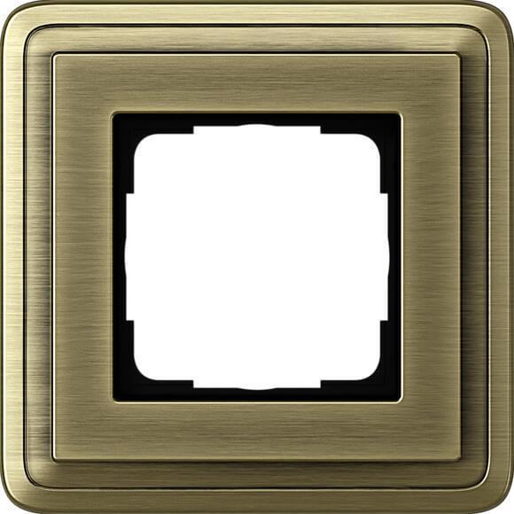 Рамка 1-постовая Gira ClassiX бронза 0211621